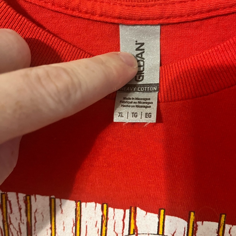 Pittsburgh Pirates Red Short Sleeve Tee - Picture 3 of 4